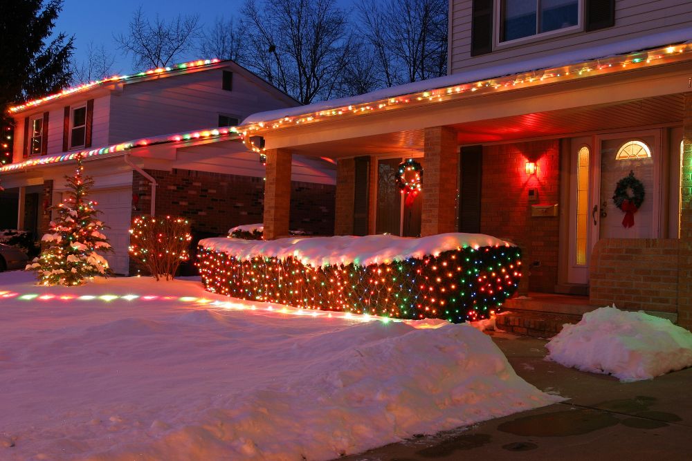 Christmas Light Installation